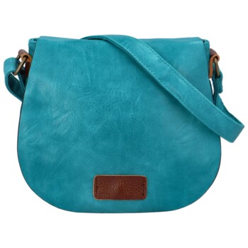 Dámska crossbody kabelka tyrkysovo modrá - Paolo Bags Jessica