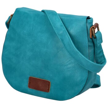 Dámska crossbody kabelka tyrkysovo modrá - Paolo Bags Jessica