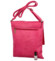Dámska crossbody kabelka fuchsiova - Paolo Bags Elvíra