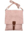 Dámska crossbody kabelka svetlo ružová - Paolo Bags Elvíra