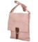 Dámska crossbody kabelka svetlo ružová - Paolo Bags Elvíra