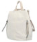 Dámsky látkový batoh kabelka svetlo béžový - Paolo Bags Myrtha