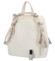 Dámsky látkový batoh kabelka svetlo béžový - Paolo Bags Myrtha