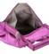 Dámsky látkový batoh kabelka žiarivo fialový - Paolo Bags Myrtha