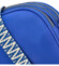 Dámska koženková crossbody kráľovsky modrá - Paolo Bags Millie