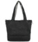Dámska kabelka cez rameno čierno/strieborná - Paolo bags Ukina