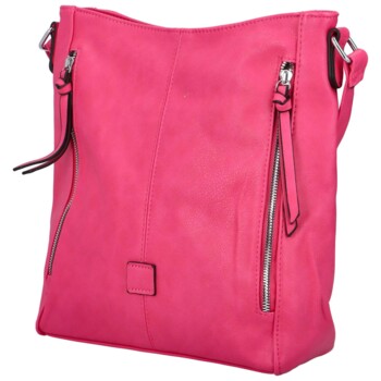 Dámska crossbody kabelka fuchsiová - Paolo Bags Adelaide