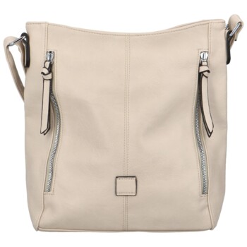 Dámska crossbody kabelka svetlo béžová - Paolo Bags Adelaide