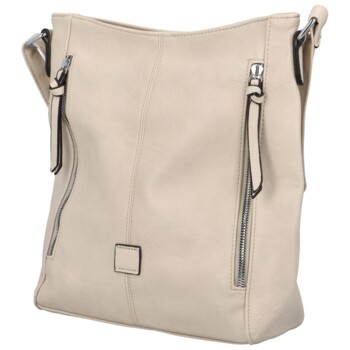 Dámska crossbody kabelka svetlo béžová - Paolo Bags Adelaide