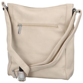 Dámska crossbody kabelka svetlo béžová - Paolo Bags Adelaide