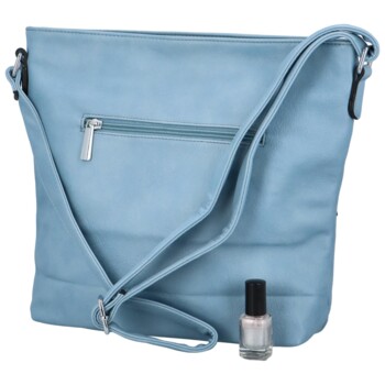 Dámska crossbody kabelka džínsovo modrá - Paolo bags Xanthe