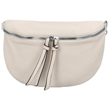 Dámska ľadvinka svetlo béžová - Paolo Bags Justice