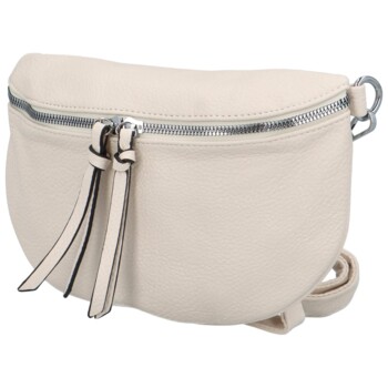 Dámska ľadvinka svetlo béžová - Paolo Bags Justice