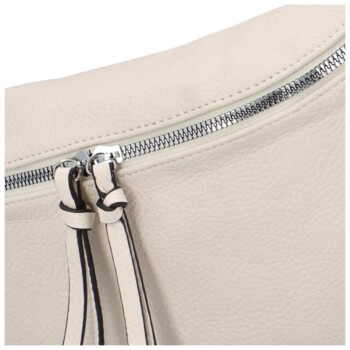 Dámska ľadvinka svetlo béžová - Paolo Bags Justice