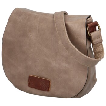 Dámska crossbody kabelka svetlá taupe - Paolo Bags Jessica