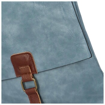 Dámska crossbody kabelka džínsovo modrá - Paolo Bags Elvíra