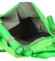 Dámsky látkový batoh kabelka neónovo zelený - Paolo Bags Myrtha