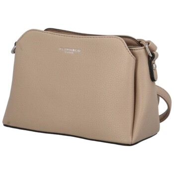 Dámská crossbody kabelka tmavo béžová - FLORA&CO Henessy