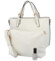 Dámska praktická kabelka biela - FLORA&CO Amy 2v1