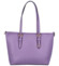 Dámska elegantná kabelka cez rameno fialová - FLORA&CO Elmary     