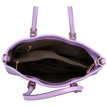 Dámska elegantná kabelka cez rameno fialová - FLORA&CO Elmary     
