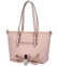 Dámska elegantná kabelka cez rameno ružová - FLORA&CO Elmary