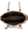 Dámska elegantná kabelka cez rameno tmavo béžová - FLORA&CO Elmary