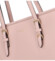 Dámska elegantná kabelka cez rameno ružová - FLORA&CO Viola
