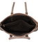 Dámska elegantná kabelka cez rameno tmavo béžová - FLORA&CO Viola