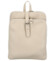 Dámsky kožený batoh kabelka svetlo béžový - Delami Fifa