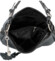 Dámska kožená kabelka cez rameno čierna - Delami Fineska