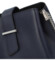 Dámska kožená crossbody kabelka tmavo modrá - ItalY Euren
