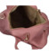 Dámsky kožený batoh kabelka tmavo ružový - Delami Norzeus