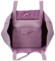 Dámska svetlo fialová kožená kabelka cez rameno - ItalY Noox Two