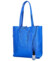 Dámska kráľovsky modrá kožená kabelka cez rameno - ItalY Noox Lami Two