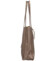 Dámska bronzová kožená kabelka cez rameno - ItalY Noox Lami Two