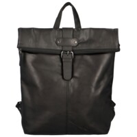 Luxusný kožený batoh čierny - Greenwood Duster