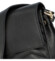 Dámska kožená crossbody kabelka čierna - Delami Inelly