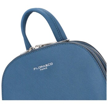 Dámsky moderný batôžtek modrý - FLORA&CO Eliane
