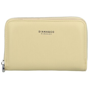 Dámska peňaženka svetlo žltá - DIANA & CO Juyko