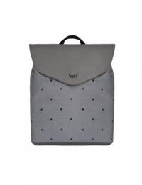 Dámsky moderný batoh šedý - Vuch Fribon One
