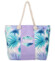 Moderná plážová taška fialovo modrá - Jesicca