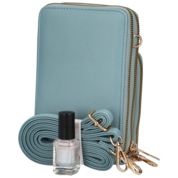 Dámska crossbody kabelka bledo modrá - Coveri Mischell