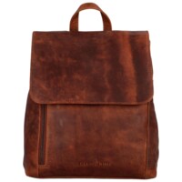 Dámsky kožený batoh hnedý - Greenwood Angie