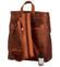 Dámsky kožený batoh hnedý - Greenwood Angie