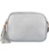 Dámska crossbody kabelka strieborná - Coveri Evelove