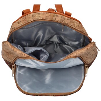 Dámsky batoh svetlo hnedý - Firenze Renato