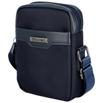 Pánska crossbody taška tmavo modrá - Coveri Leonardo