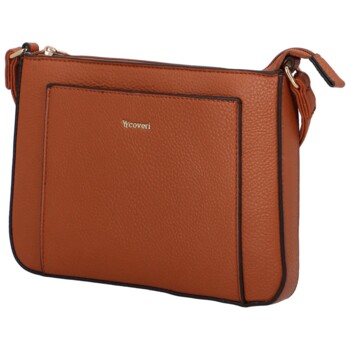 Dámska crossbody kabelka hnedá - COVERI Lukasa