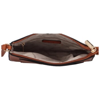 Dámska crossbody kabelka hnedá - COVERI Lukasa